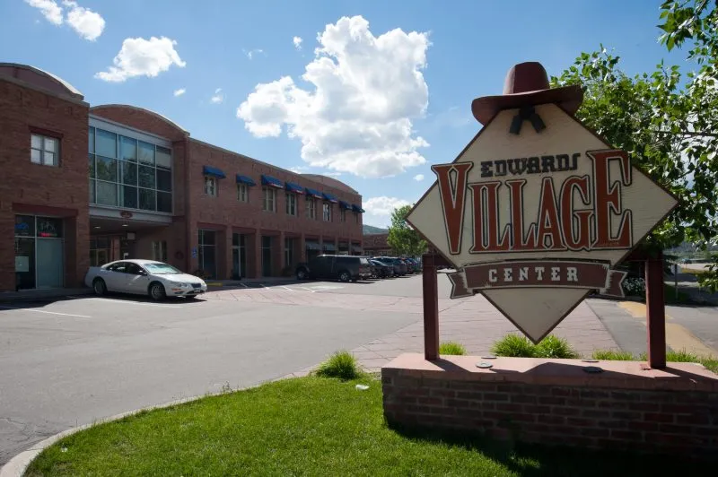 Edwards Village Center sign