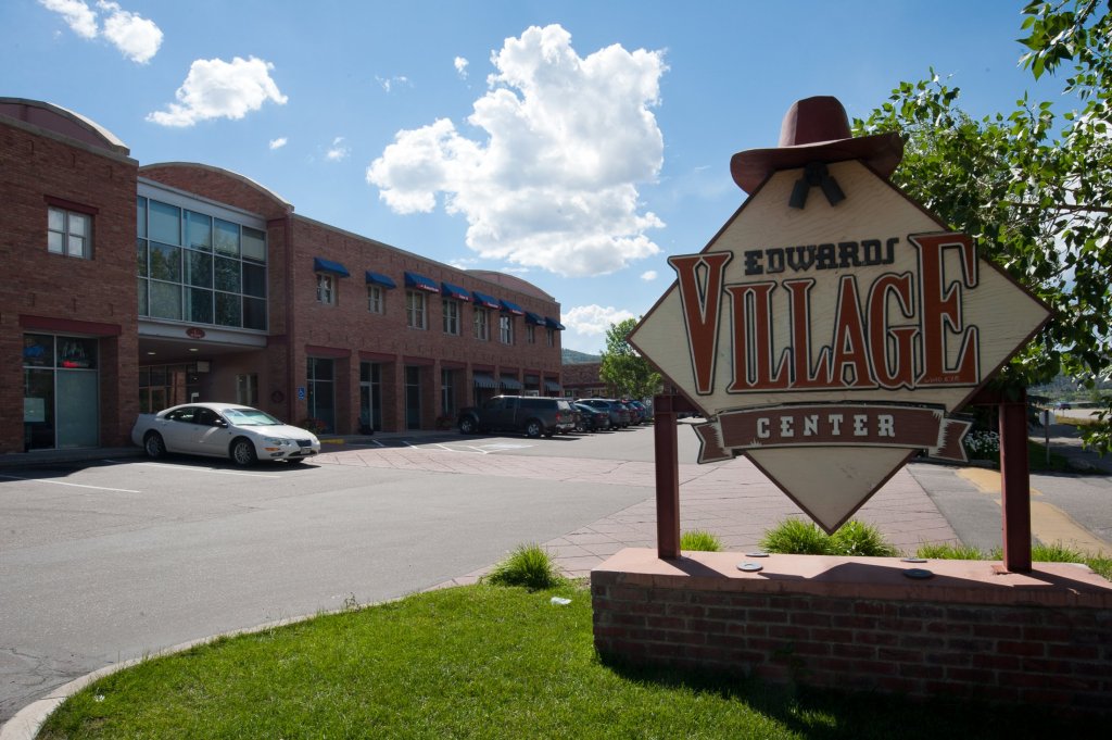 Edwards Village Center sign